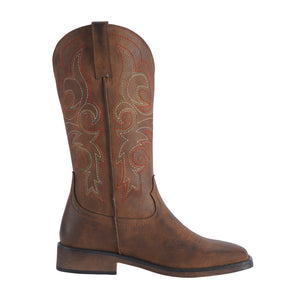 SheSole Women's Square Toe Cowboy Boots - SheSole