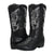 SheSole Pointed Toe Womens Cowboy Boots Black - SheSole
