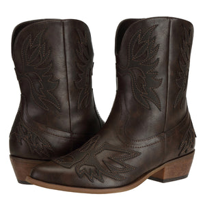 SheSole Women's Short Stuff Western Cowboy Boots - SheSole