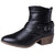 SheSole Womens Western Ankle Boots With Buckles - SheSole