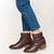 SheSole Womens Western Ankle Boots With Buckles - SheSole