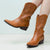 SheSole Womens Wide Calf Cowboy Boots - SheSole