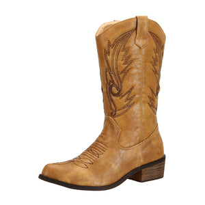 SheSole Pointed Toe Womens Cowboy Boots - SheSole