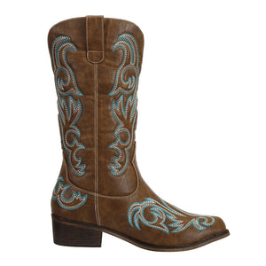 SheSole Pointed Toe Womens Cowboy Boots - SheSole