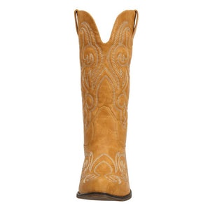 SheSole Pointed Toe Womens Cowboy Boots Tan - SheSole
