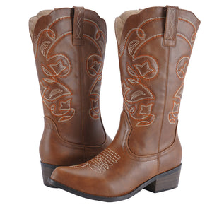 SheSole Women's Cowgirl Western Cowboy Boots - SheSole