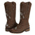 Womens Western Fashion Square Toe Cowboy Boots - SheSole
