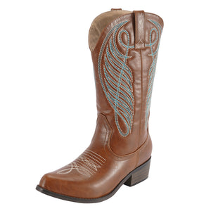 SheSole Ladies Western Country Cowboy Cowgirl Boots - SheSole