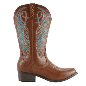 SheSole Ladies Western Country Cowboy Cowgirl Boots - SheSole